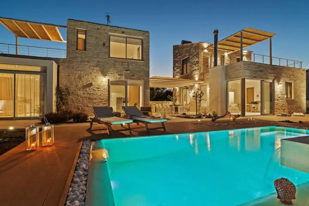 Villa Annassa Almyrida Almirida Екстериор снимка